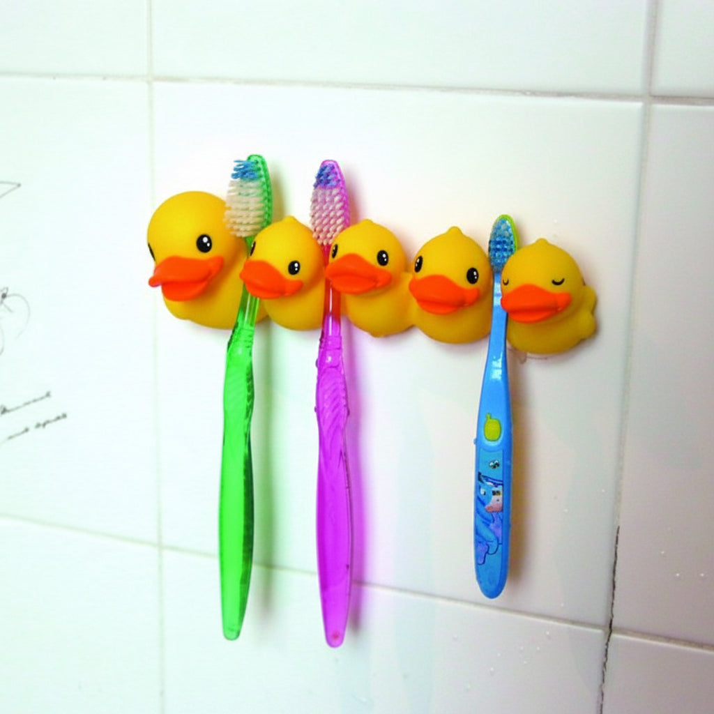 Dot toothbrush Family Duck Yellow