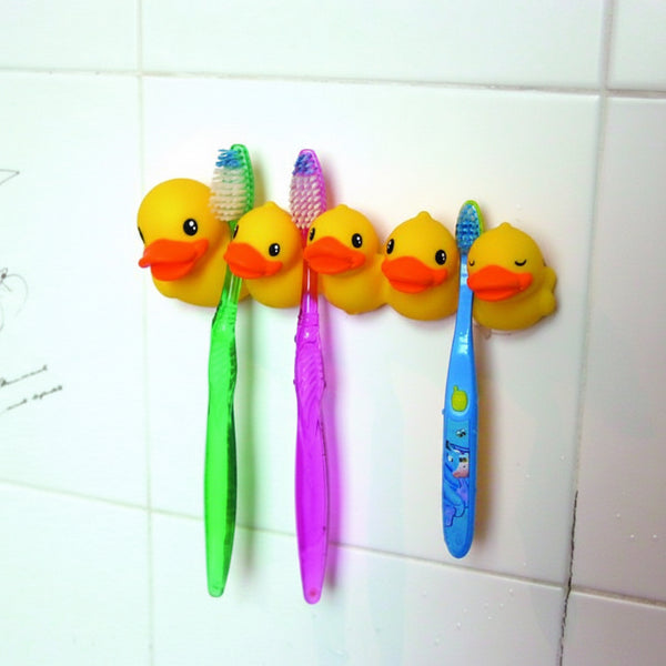 Dot toothbrush Family Duck Yellow