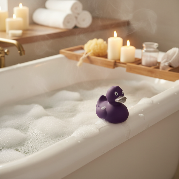 Original purple duck