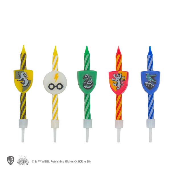 Set of 10 Harry Potter Houses Birthday Candles