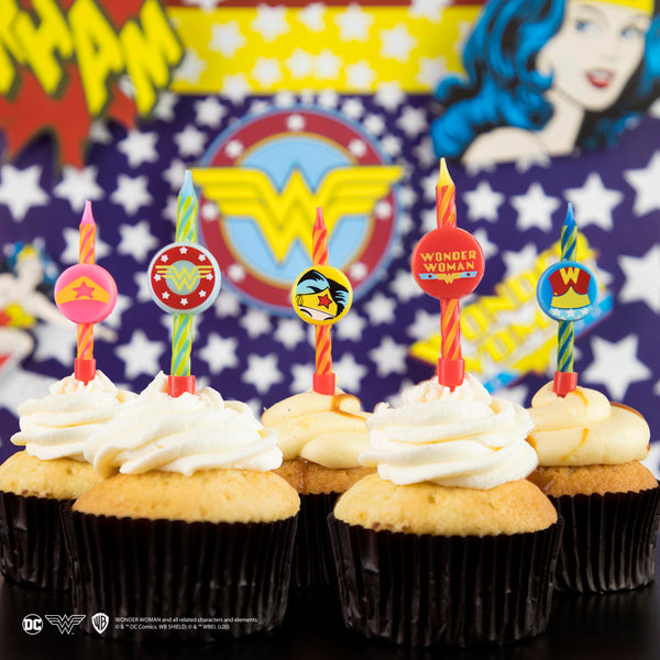 *Wonder Woman Birthday Candles (Set of 10)