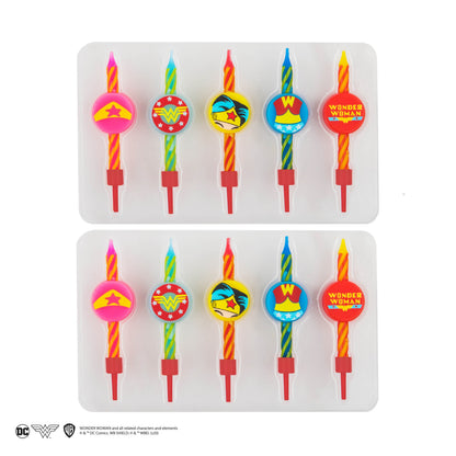 *Wonder Woman Birthday Candles (Set of 10)