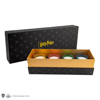 Set of 4 Hogwarts Scented Candles with Charm Bracelet