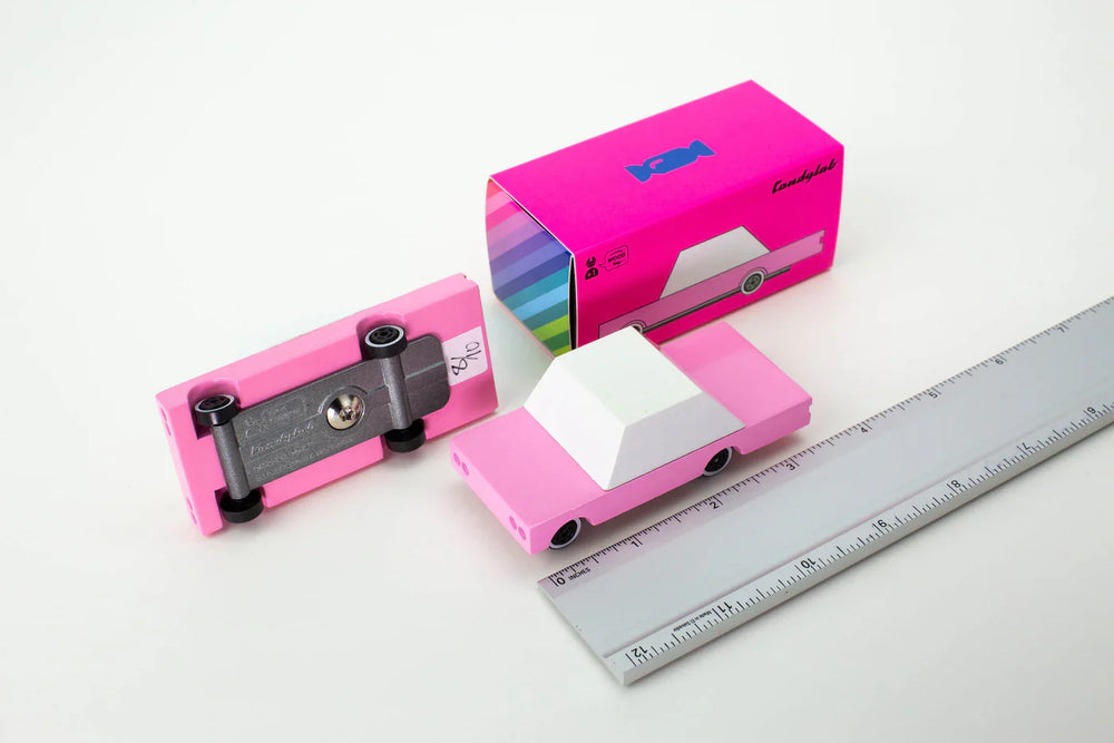 Candycar World Holzauto - Berline Rose