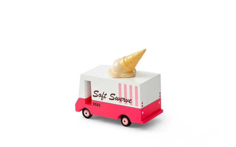 Camionette en Bois Candycar World - Glacier