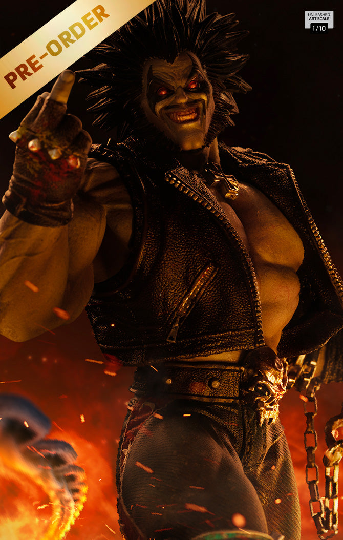 Pre-Order - Lobo Unleashed Statue - DC Comics - Art Scale 1/10 - Iron Studios