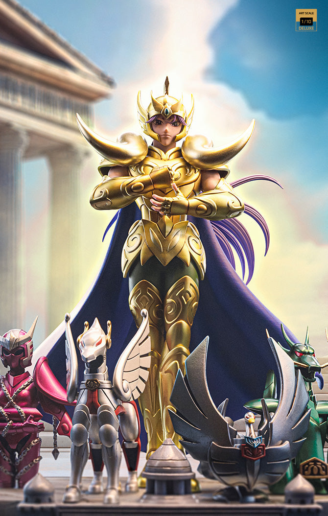 Aries Mu Statue - Saint Seiya - Deluxe Art Scale 1/10 - Iron Studios
