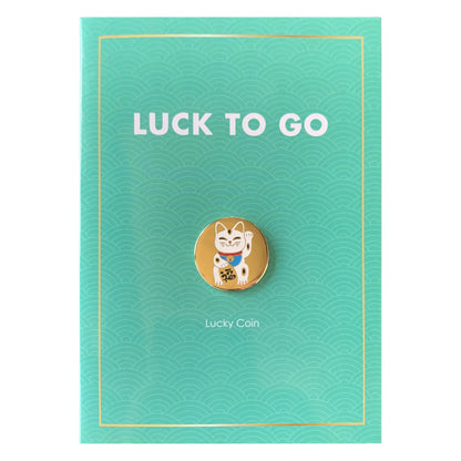 Carte avec Jeton Chat Chanceux Luck To Go