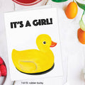 Geboorteaankondiging Duck Girl