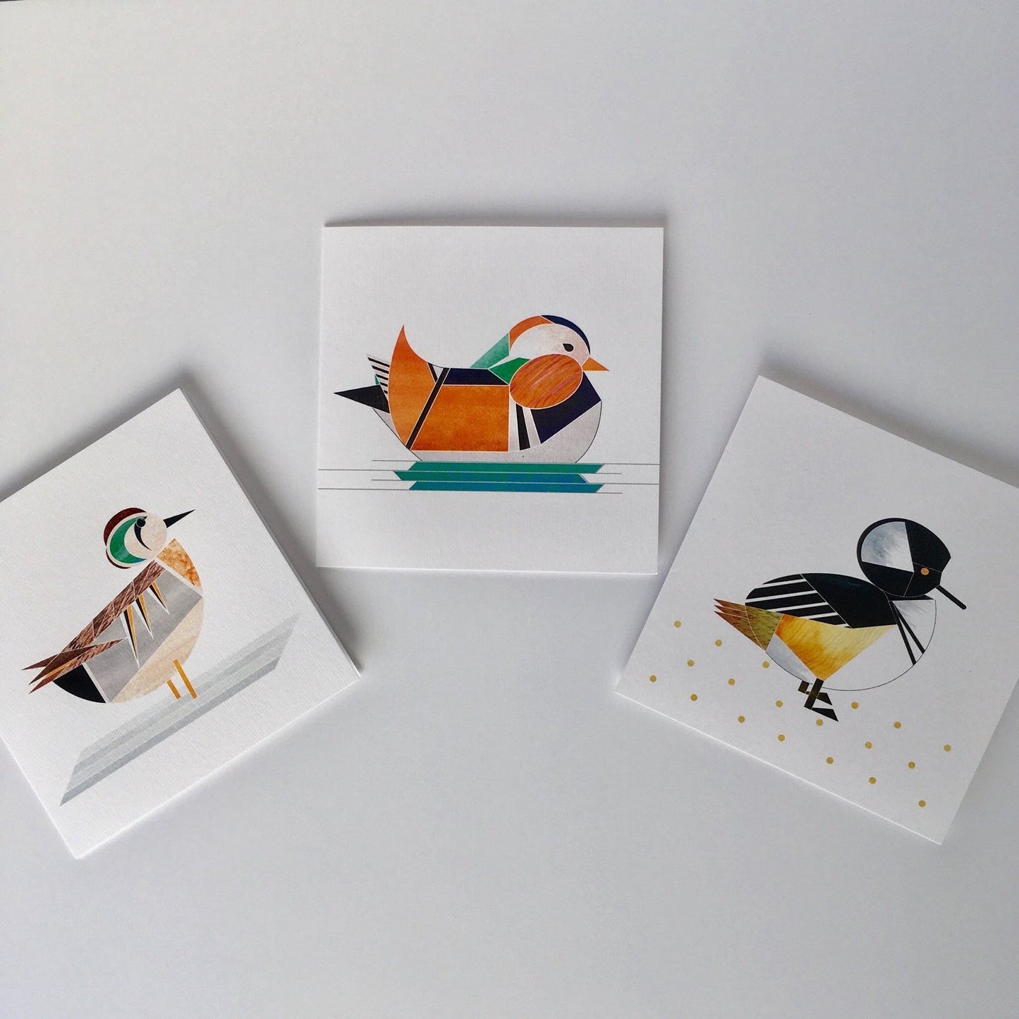 Duck Greeting Card Elegant