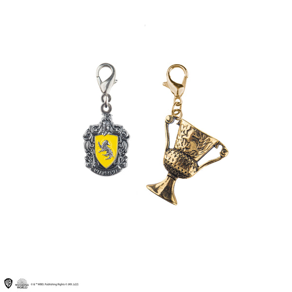 Set of 2 Hufflepuff charms