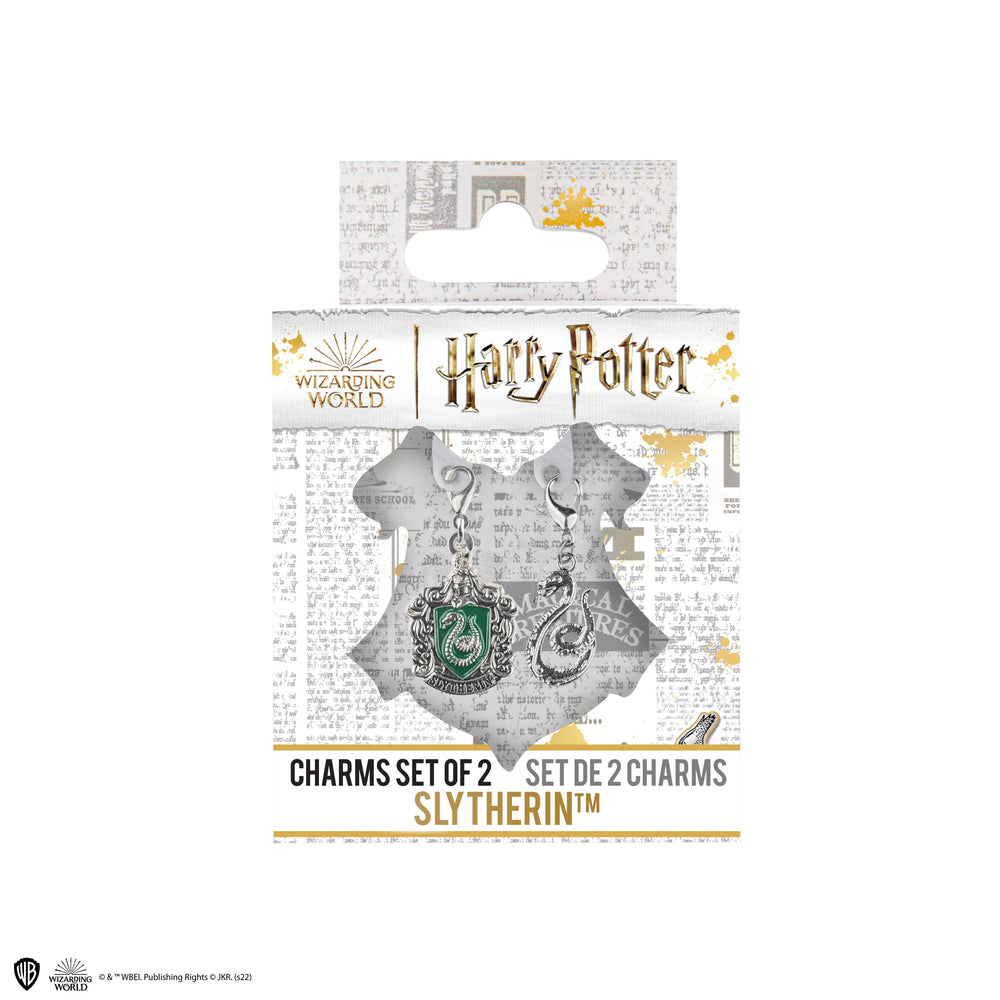Set of 2 Harry Potter Charms – Slytherin