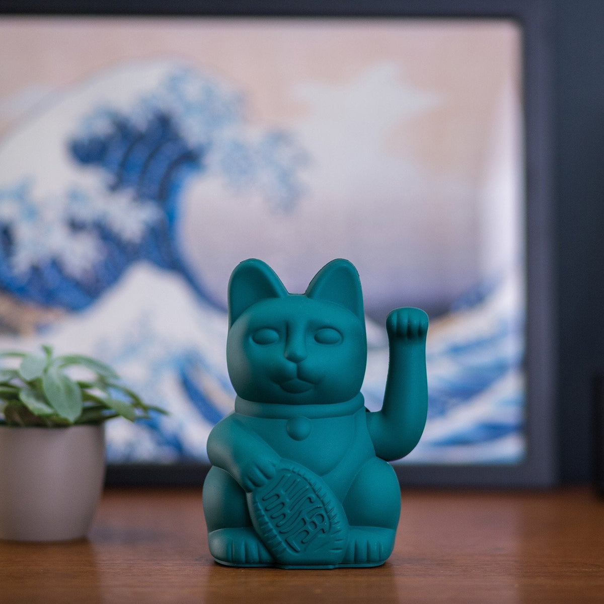 Lucky Green Cat