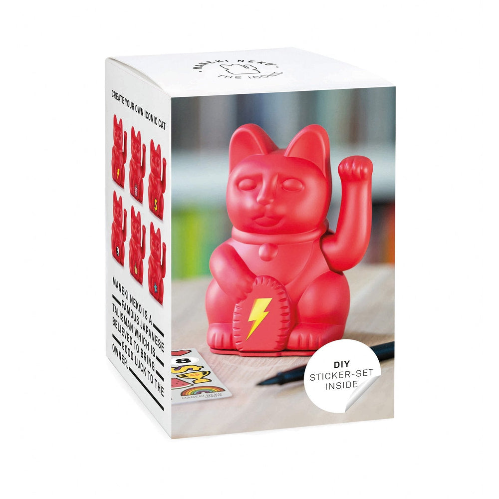 Lucky Cat Ikonisch Rot