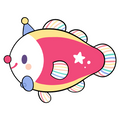 Peluche Mini Squishable – Poisson-Clown