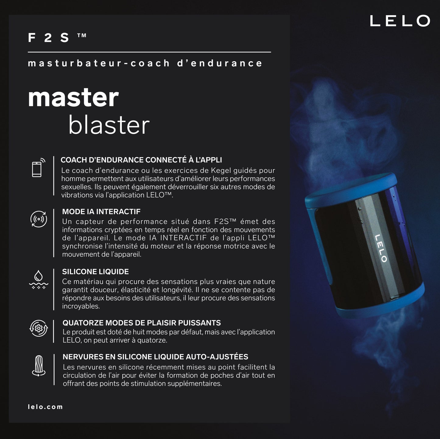 F2S™ – Connected Masturbator with Integrated Coach