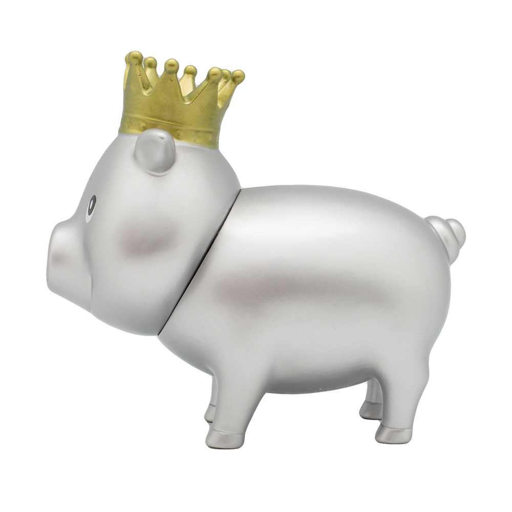 Crown Silver Pig
