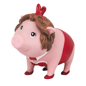 Schwein Pin Up