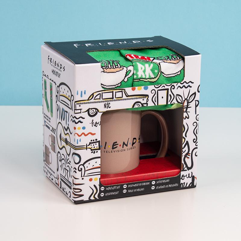 Mug box and Friends socks