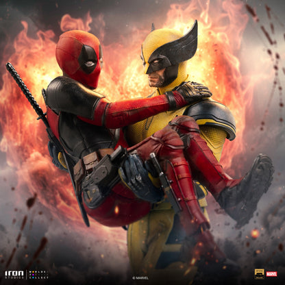 Deadpool and Wolverine Statue - Deadpool & Wolverine - Art Scale 1/10 - Iron Studios