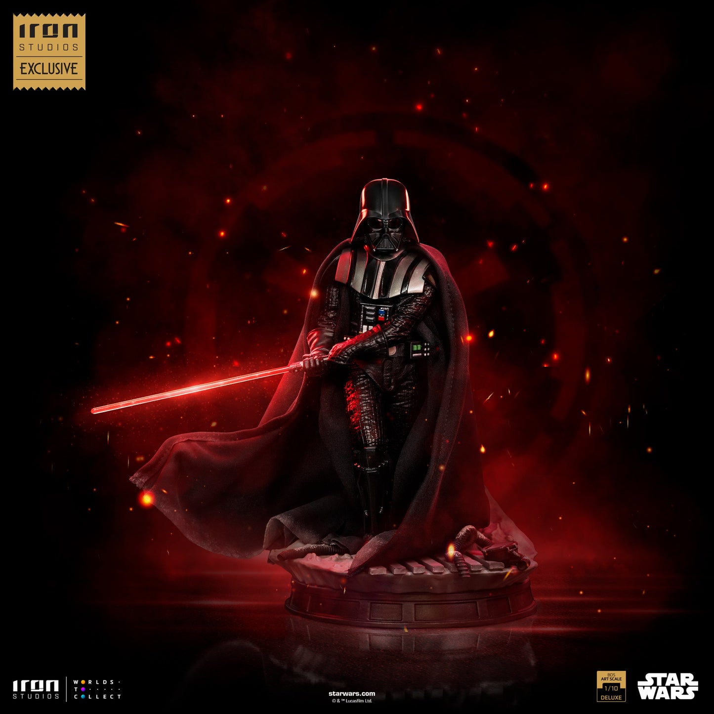 Darth Vader Statue (2023 Event Exclusive) - Star Wars - Art Scale 1/10 - Iron Studios
