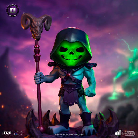 Skeletor Glow-in-the-Dark Statue (2023 Event Exclusive) - Masters of the Universe - Minico - Iron Studios
