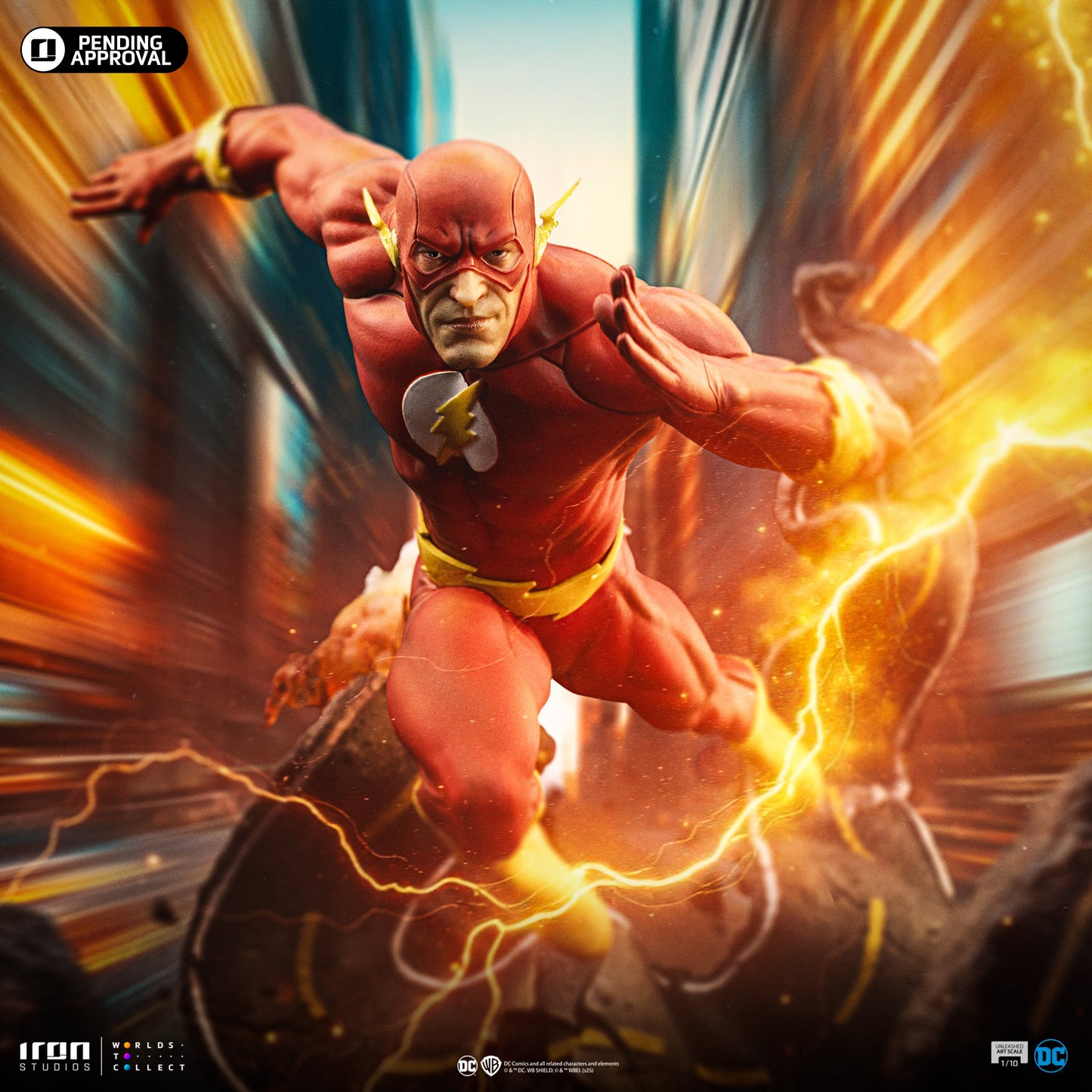 Flash Statue - DC Comics Series #9 - Art Scale 1/10 - Iron Studios