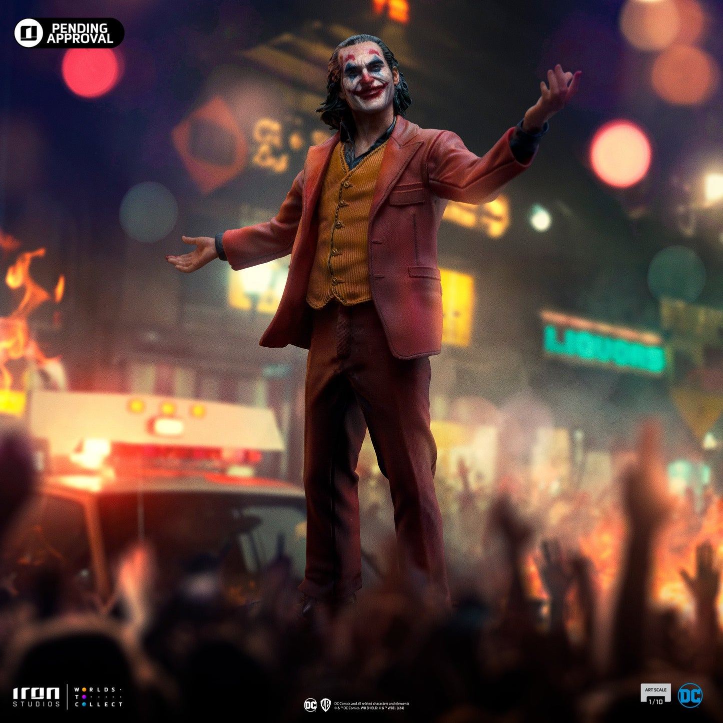 Joker (Arthur Fleck) Statue - Joker - Art Scale 1/10 - Iron Studios