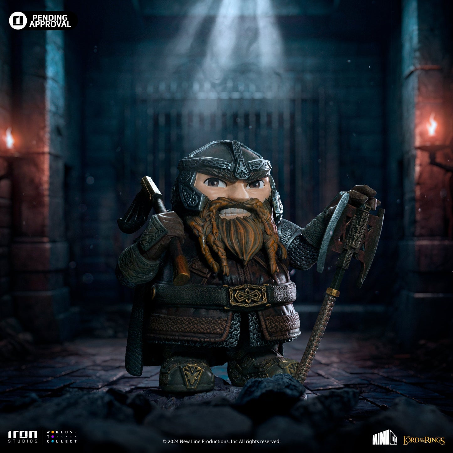 Gimli Statue - The Lord of the Rings - Minico - Iron Studios