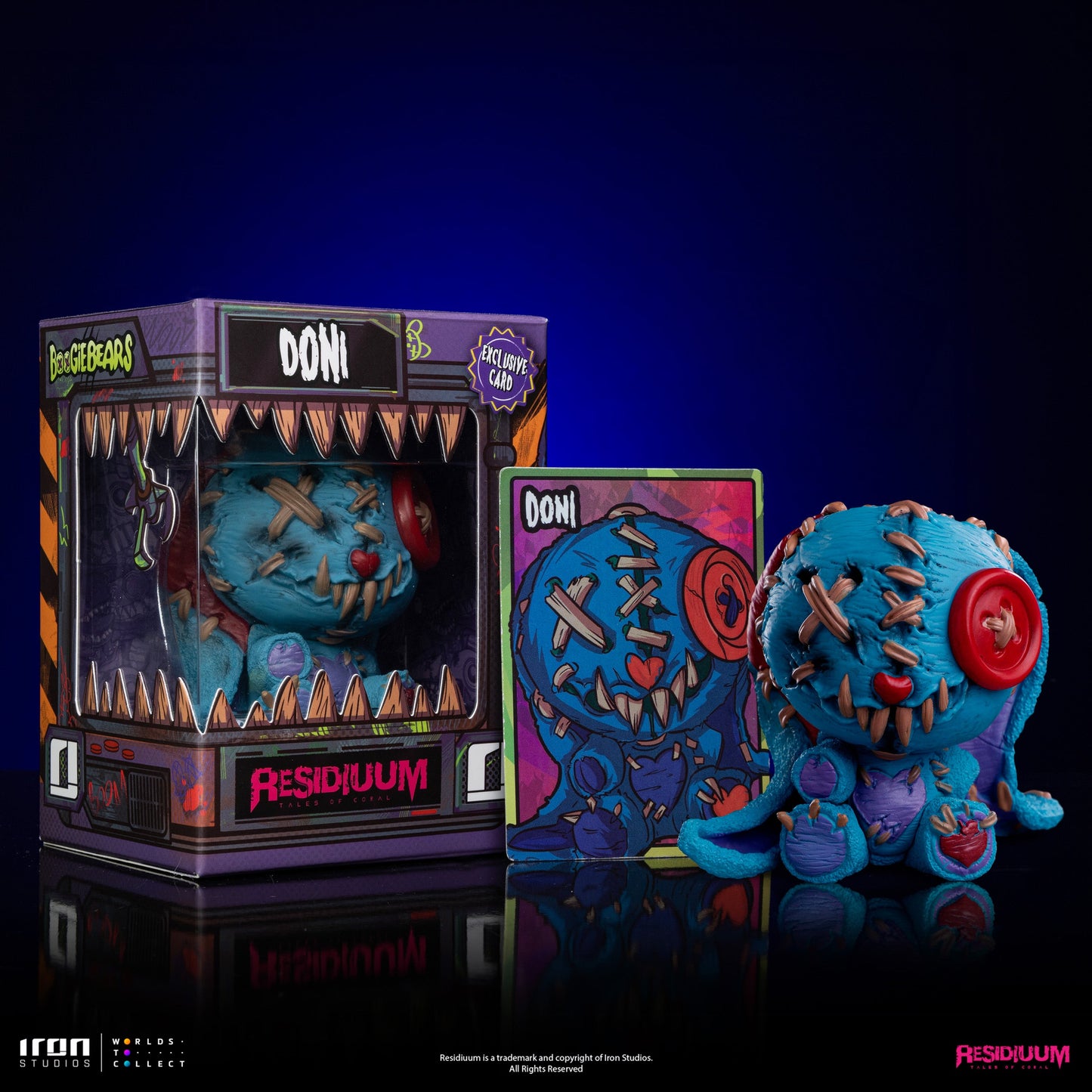 Doni Statue - Residiuum's Boogie Bears - Monster Scale - Iron Studios