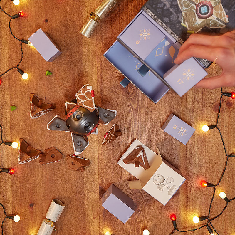 Ghost Shell Gingerbread Advent Calendar