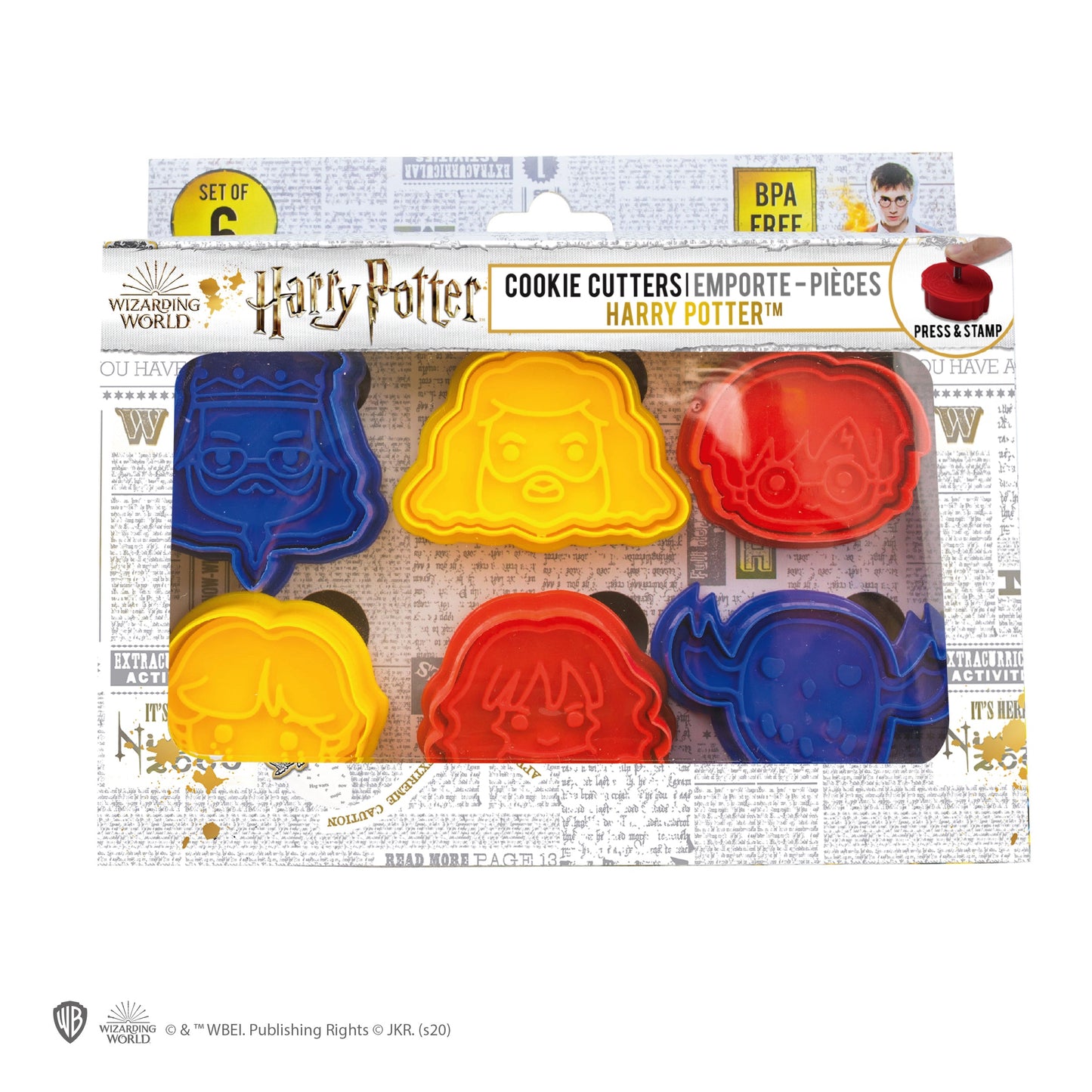 Harry Potter cookie cutters