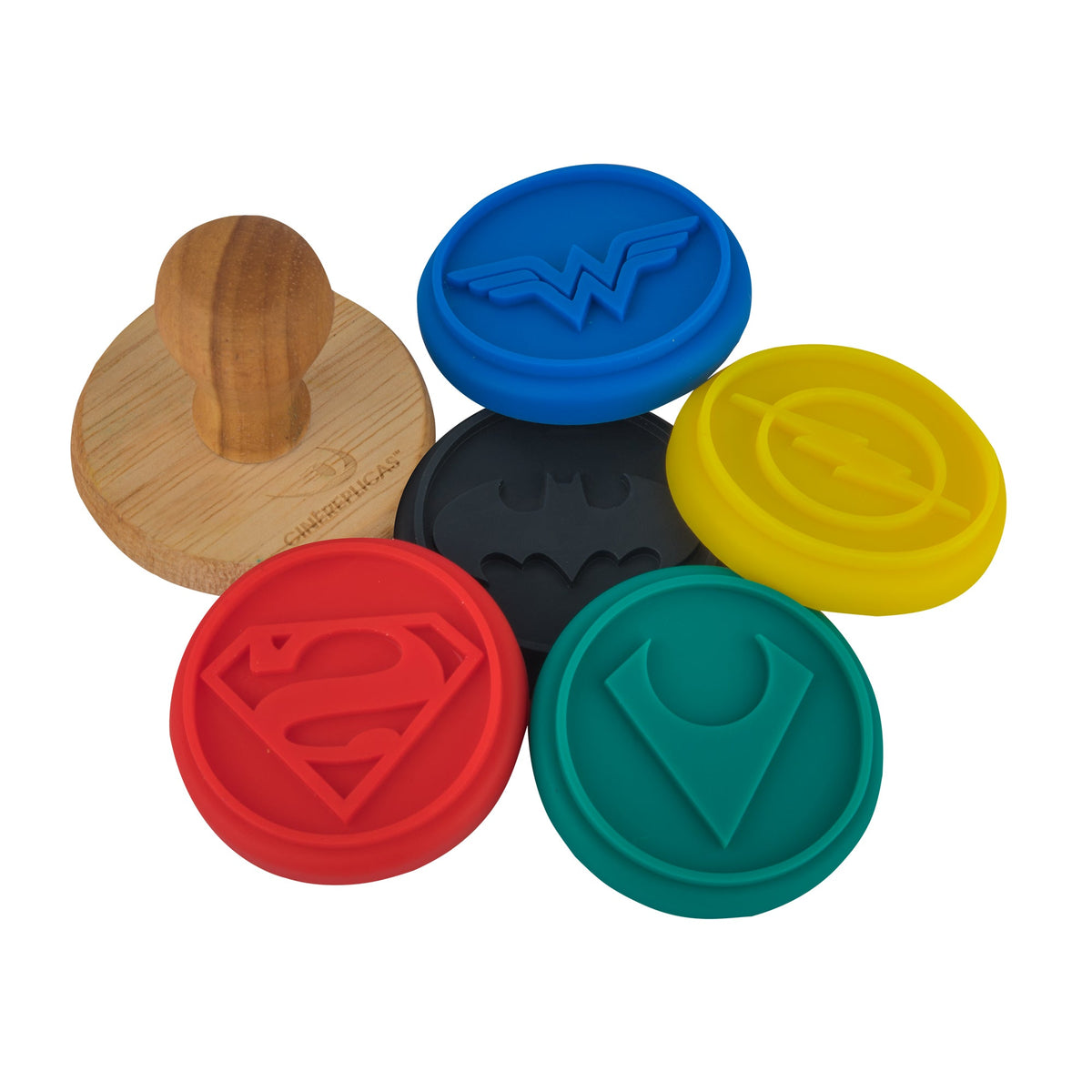 Justice League Cookie Stampers (Set of 5)