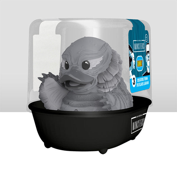 Canard Universal Monsters: L'Étrange Créature du lac noir TUBBZ (Noir & Blanc - First Edition) - vue 2