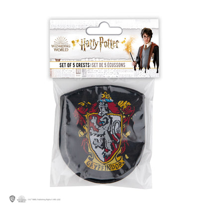 Set of 5 Hogwarts Houses Patches