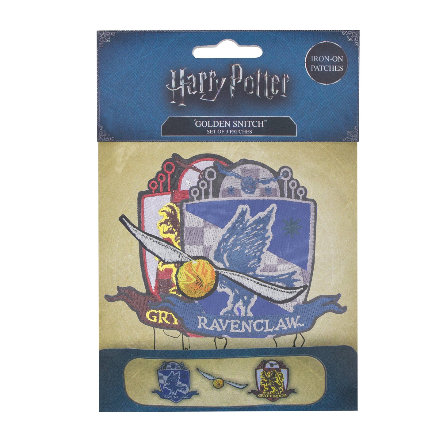*Set of 3 Deluxe Golden Snitch Patches