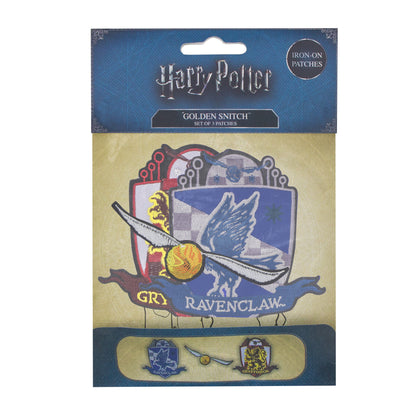 *Set of 3 Deluxe Golden Snitch Patches