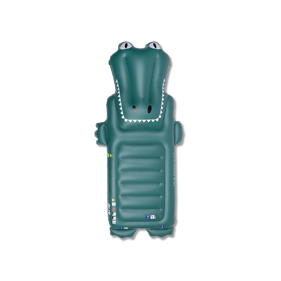Luxury Green Crocodile Air Mattress 