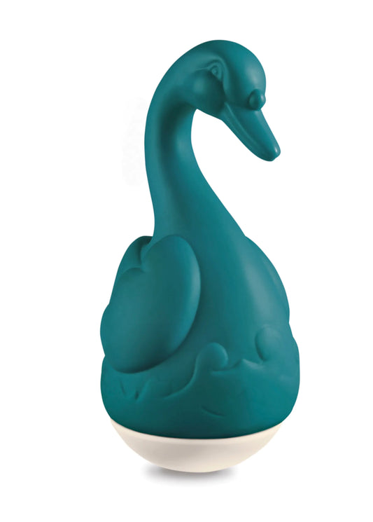 Culbuto cygne bleu Le Père d’Eugène – Culbuto Original – vue 1