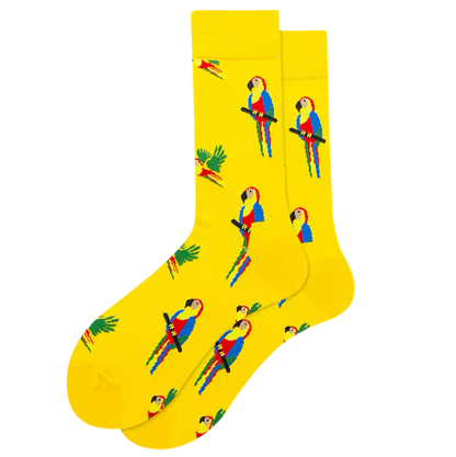 Tropical Parrot Socks