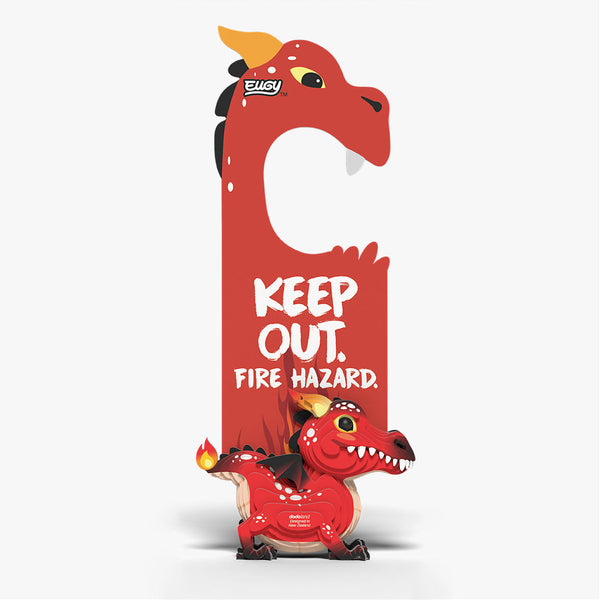 D085 Red Dragon Door Hanger