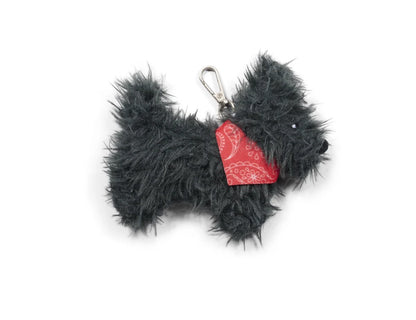 porte cles fluffy scottie bitten