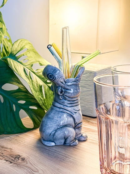 Small Hungry Hippo Vase