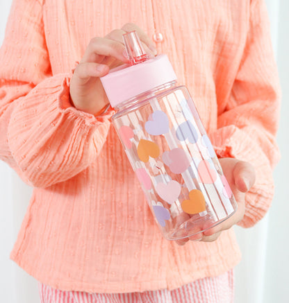 Gourde enfant - Cœurs – vue 2 – A Little Lovely Company
