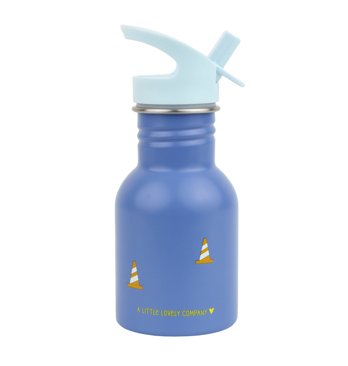 Petite gourde en inox - Camion-benne – vue 4 – A Little Lovely Company
