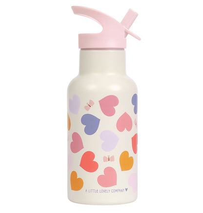 Gourde enfant en inox - Cœurs – vue 5 – A Little Lovely Company
