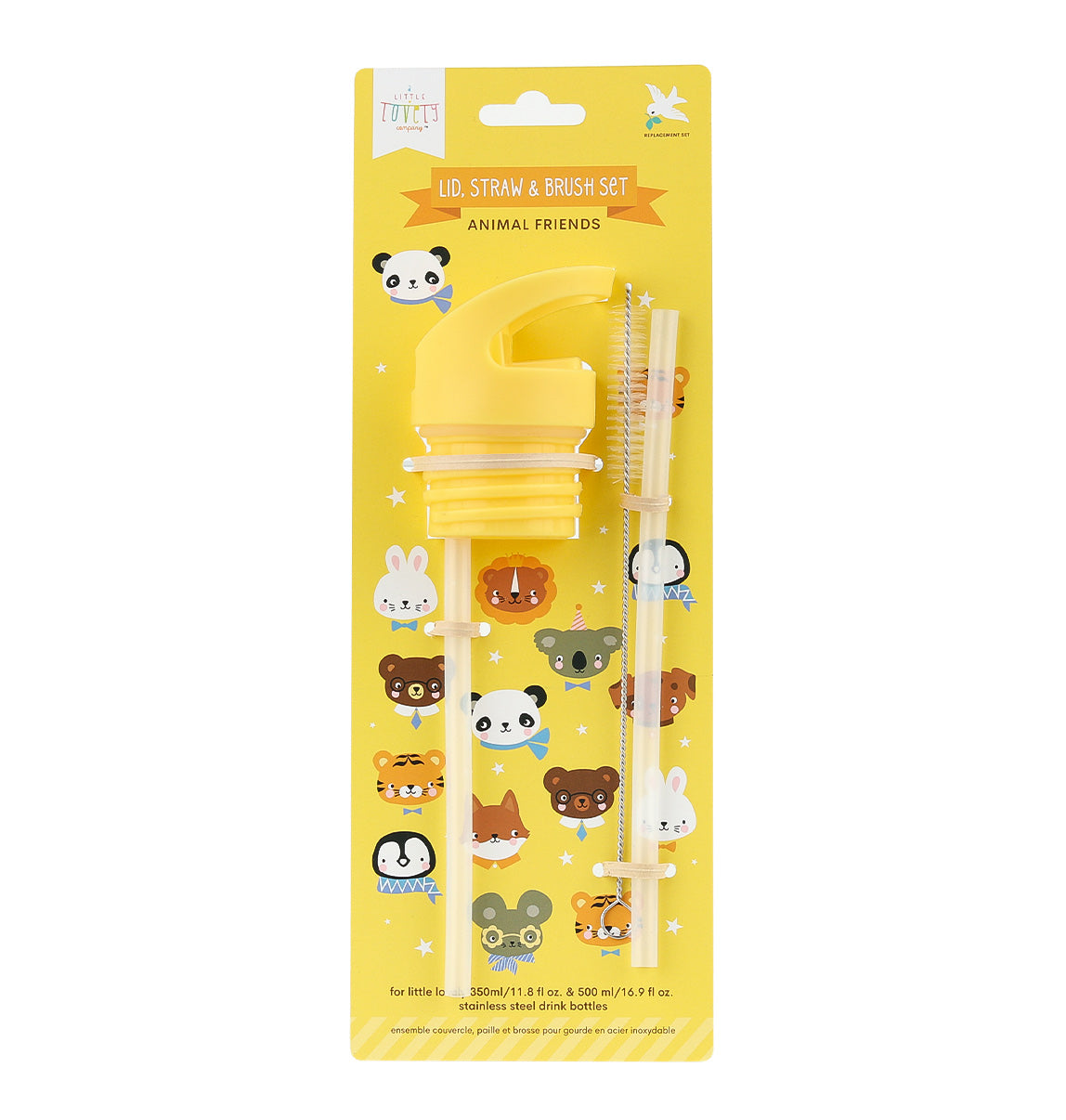 Kit bouchon, paille et goupillon - Amis des animaux