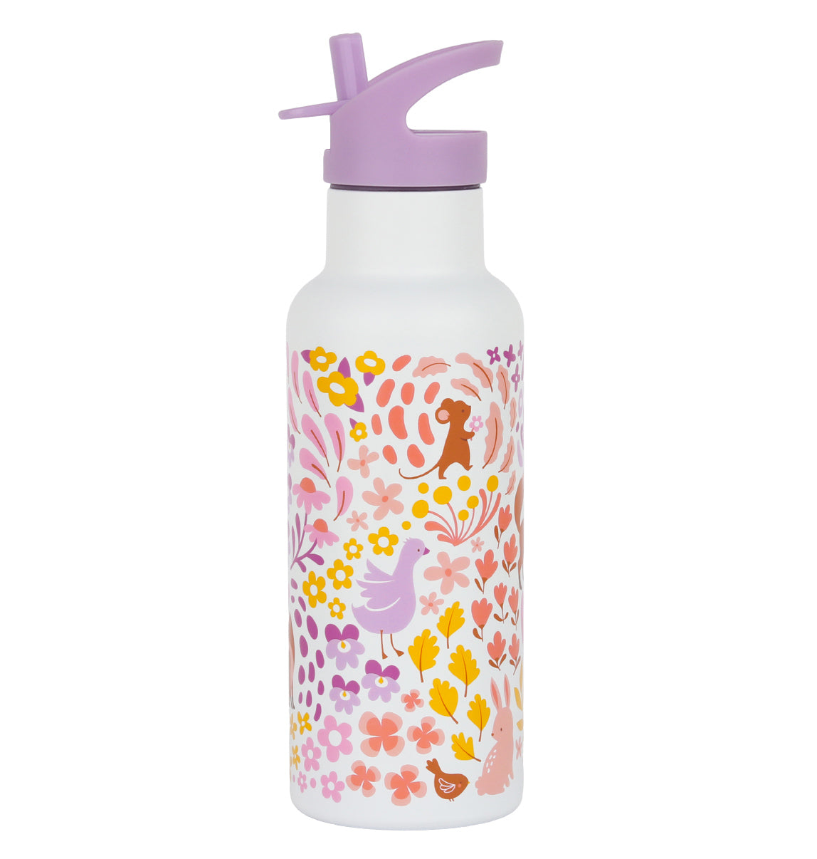Gourde XL en inox - Jardin fleuri – A Little Lovely Company