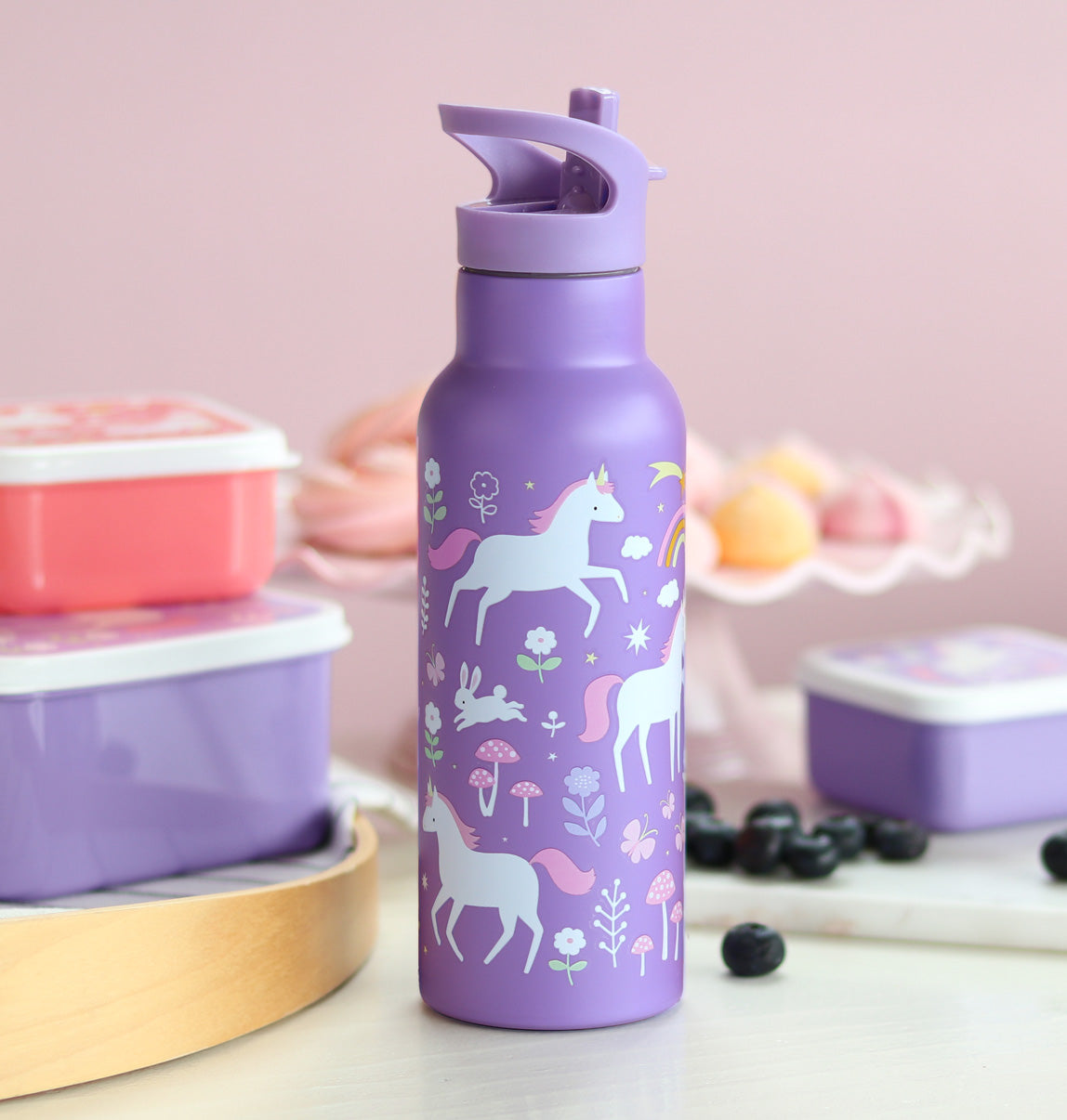 Gourde XL en inox - Unicorn Dreams