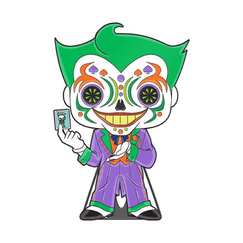 Pop! Pin The Joker (Dia De Los DC) (Glow)